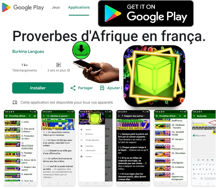 Proverbes africains francais Play Store.jpg