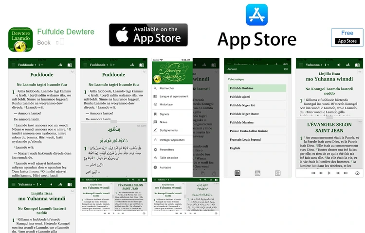 Fulfulde Bible iPhone