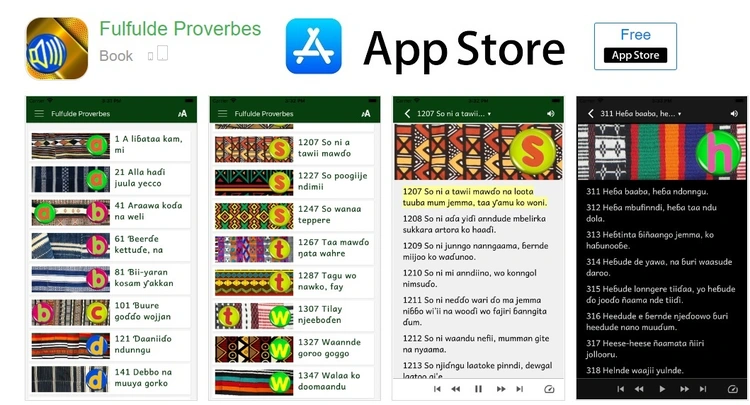 Proverbes Fulfulde iPhone