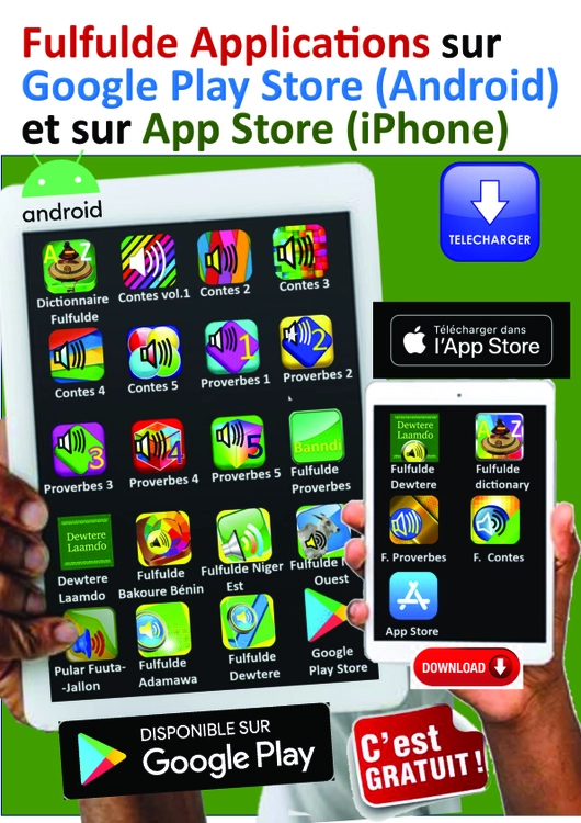 applis en Fulfulde smartphone