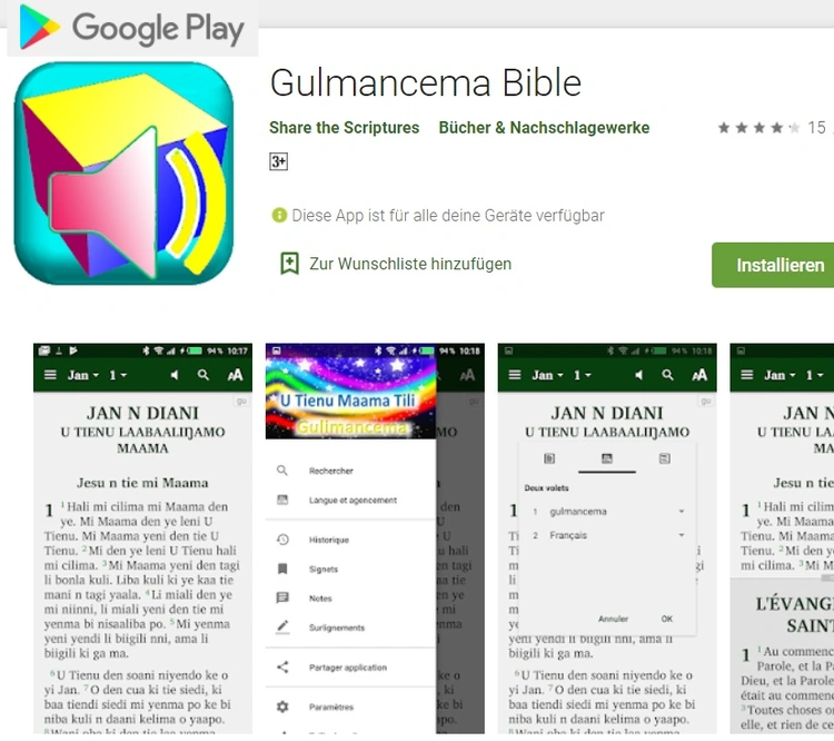 Gourma Bible Plahy Store