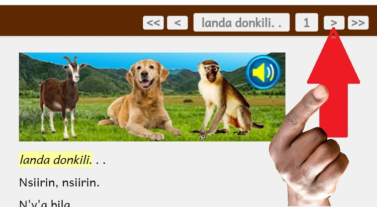cliquer ici pour prochain conte