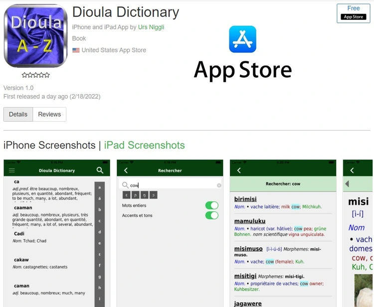 Dioula dictionary on app Store1.jpg