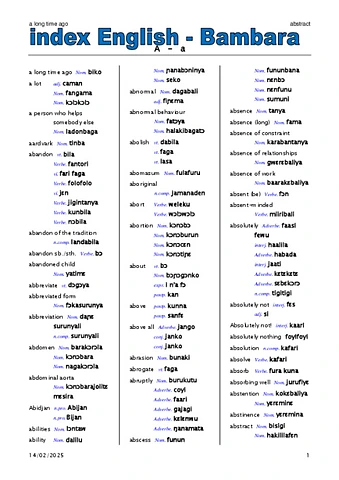 Bambara - English Index.pdf